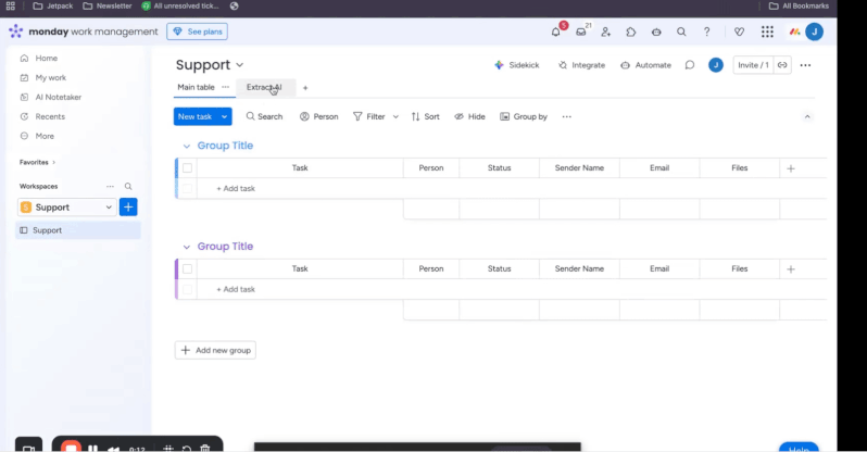 Get started for Extract AI